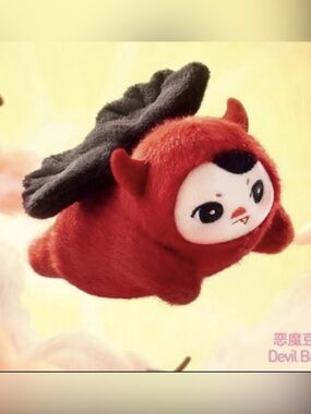 POP MART PUCKY Flying Babies Plush Pendant Devil Baby | Authentic